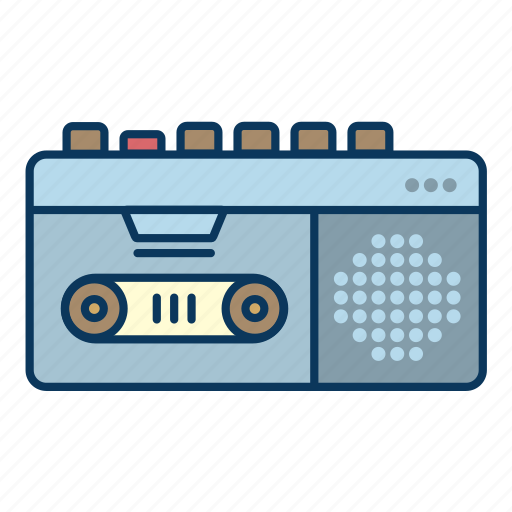 Dictaphone, interview, music, player, recording, voice, voice recorder icon - Download on Iconfinder