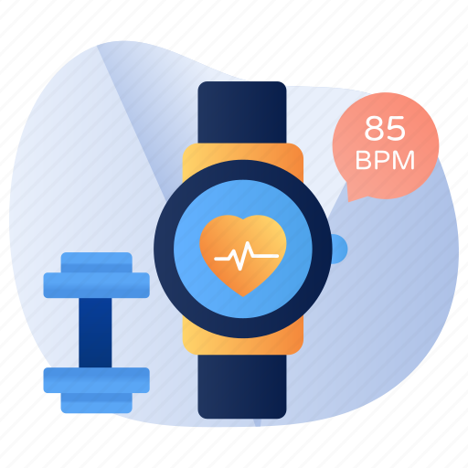 Health tracker, smartwatch, smartband, smart bracelet, fitness tracker icon - Download on Iconfinder