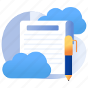 cloud blog, cloud article writing, copywriting, content writing, paper writing