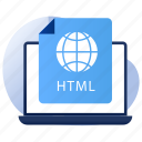 html file, file format, file extension, filetype, html document