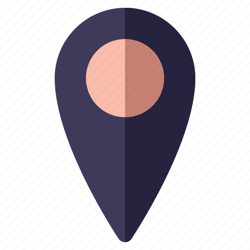 Pin, location, map, gps, direction, navigation, pointer icon - Download on Iconfinder
