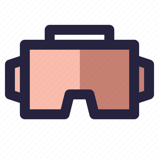 Virtual reality, vr-glasses, vr, virtual, device, glasses, technology icon - Download on Iconfinder