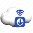 cloud downloading, data download, technology 