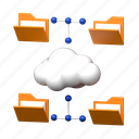 cloud folder, file management, technology 