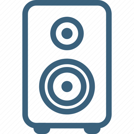 Speaker, audio, loudspeaker, music, sound, volume icon - Download on Iconfinder