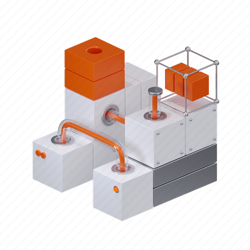 Cubes, technology, crypto, chain, block, link, device 3D illustration - Download on Iconfinder