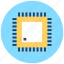 computer chip, integrated circuit, memory chip, microprocessor, processor chip 