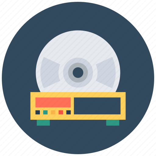 Cd drive, cd player, dvd player, electronics, multimedia icon - Download on Iconfinder