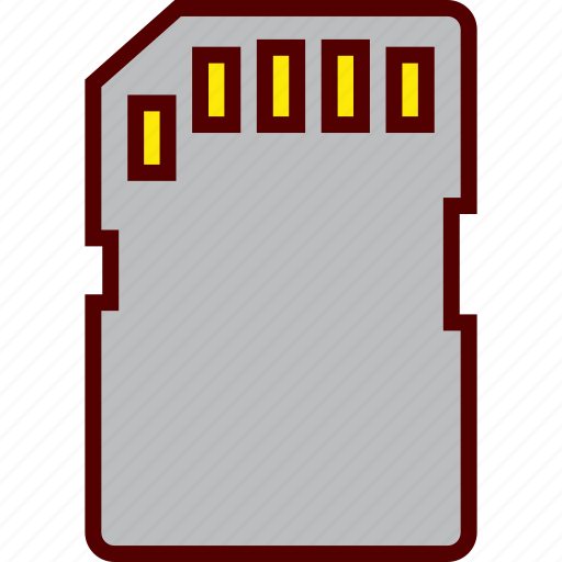 Card, data, sd, storage icon - Download on Iconfinder