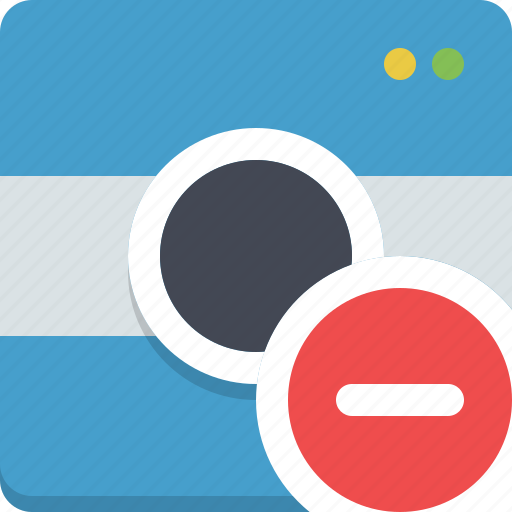 Photocamera, camera, photo, picture, remove photo icon - Download on Iconfinder
