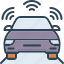 automatic, autonomous car, car, car sensor, self driving, sensor, transport 