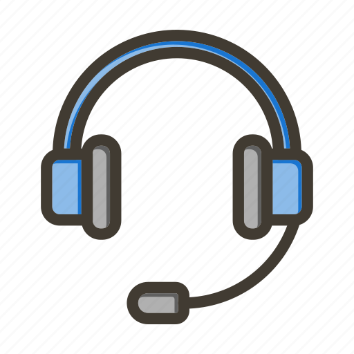 Headset, headphone, music, earphone, audio icon - Download on Iconfinder