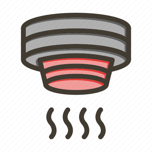 Smoke detector, detector, sensor, smoke, security icon - Download on Iconfinder