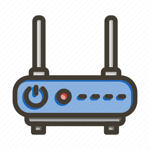 Wifi router, modem, router, internet device, wifi icon - Download on Iconfinder