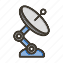 satellite dish, satellite, antenna, communication, space