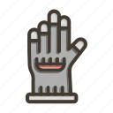 wired glove, robotic hand, technological hand, robot, machine
