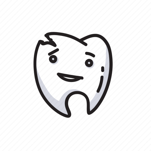 Cartoon, character, dental, implant, stomatology, teeth, tooth icon - Download on Iconfinder