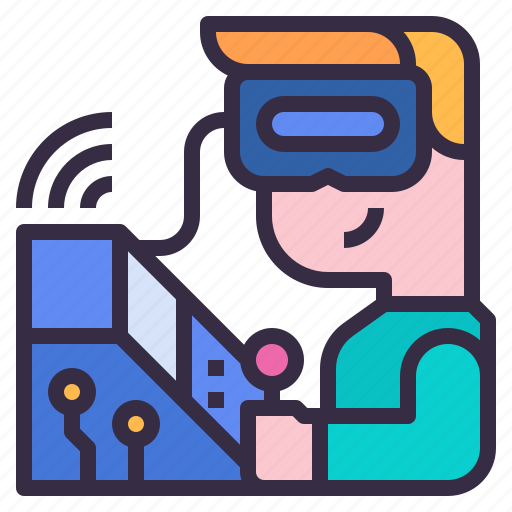 Surgery, long, distance, robot, surgeon, operate, remote icon - Download on Iconfinder