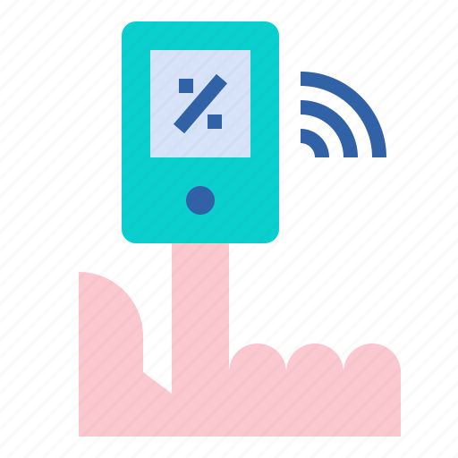 Pulse, oximeter, oxygen, fingertip, portable, saturation, device icon - Download on Iconfinder