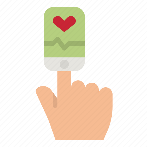 Oximeter, pulse, heart, rate icon - Download on Iconfinder