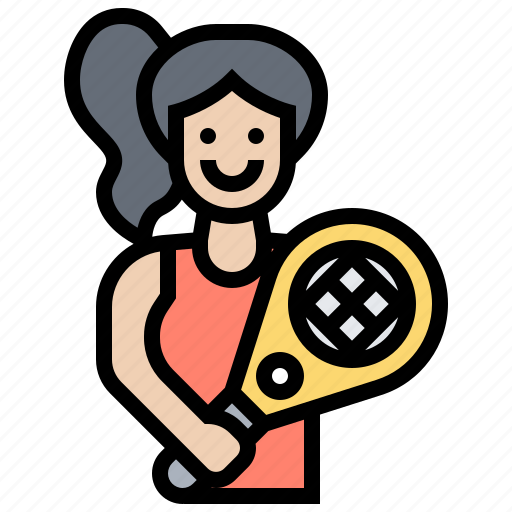 Athlete, competitor, player, sport, women icon - Download on Iconfinder