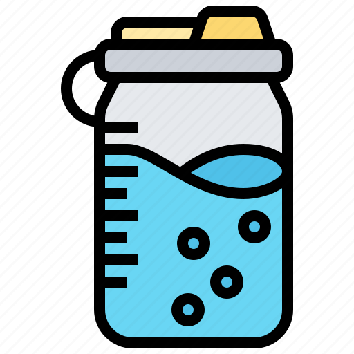 Bottle, drink, mineral, refreshment, water icon - Download on Iconfinder