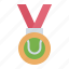 medal, tennis, sport, game, winner, champion, competition 