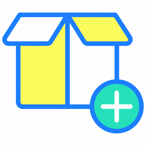 Add package, create, delivery, new package, product icon - Download on Iconfinder