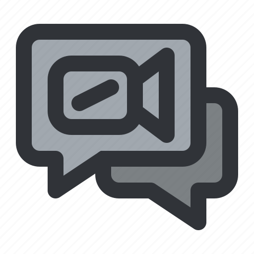 Chat, communication, conversation, message, video icon - Download on Iconfinder
