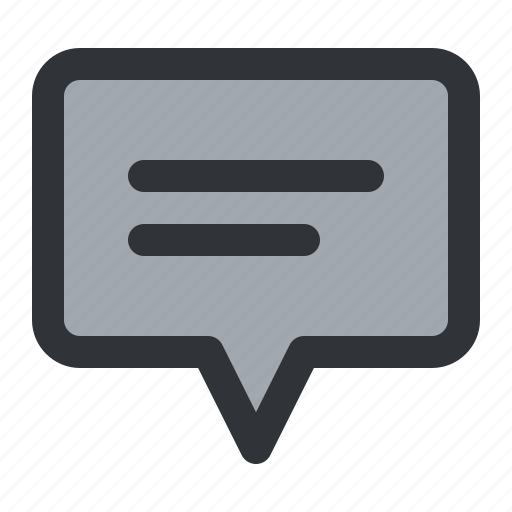 Text, bubble, chat, communication, conversation, message icon - Download on Iconfinder