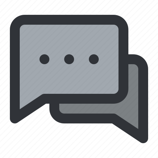 Message, 3 dots, conversation, chat, communication, dots icon - Download on Iconfinder