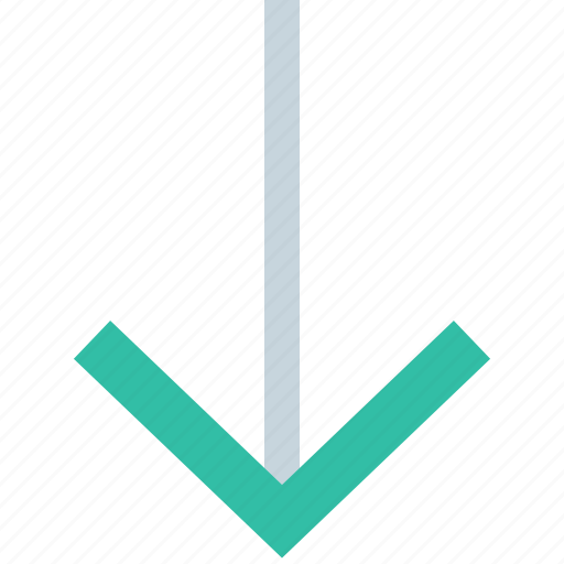 Arrow, down, point icon - Download on Iconfinder