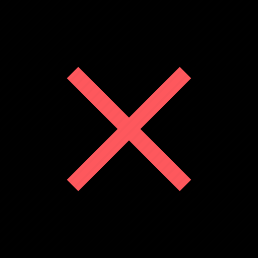 Delete, denied, stop, x icon - Download on Iconfinder
