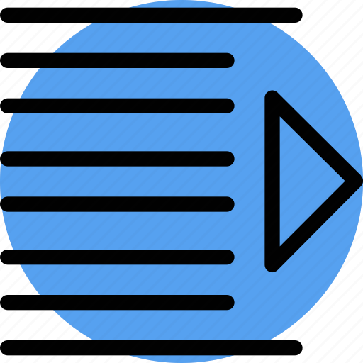 Contact, direction, keyboard, mail, navigation, text, right indentation icon - Download on Iconfinder