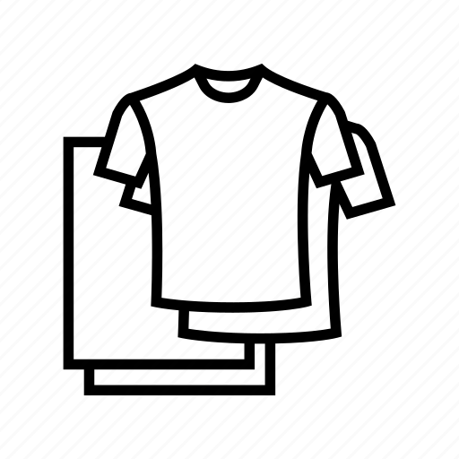 T, shirt, textile, clothing, production, equipment, silk icon - Download on Iconfinder