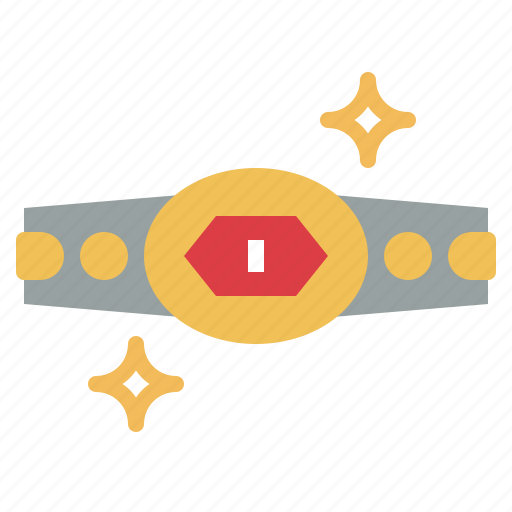 Belt, boxing, champion, trophy, winner icon - Download on Iconfinder