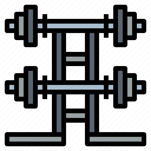 Barbell, fitness, gym, weightlifting icon - Download on Iconfinder