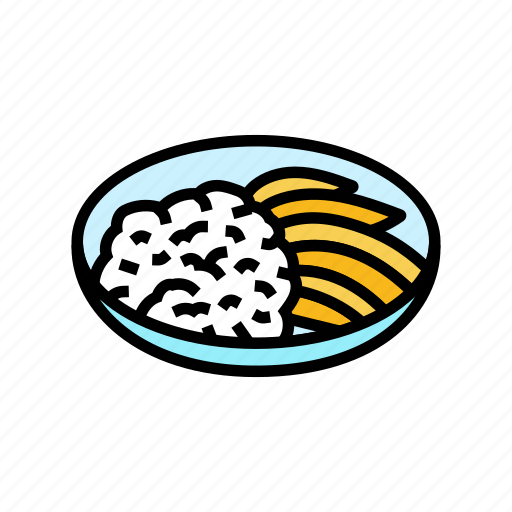 Mango, sticky, rice, thai, cuisine, food icon - Download on Iconfinder