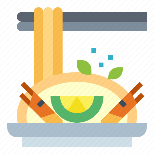 Food, noodle, pad, thai, thailand icon - Download on Iconfinder