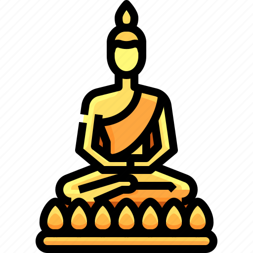 Asia, buddha, cultures, statue, thailand icon - Download on Iconfinder