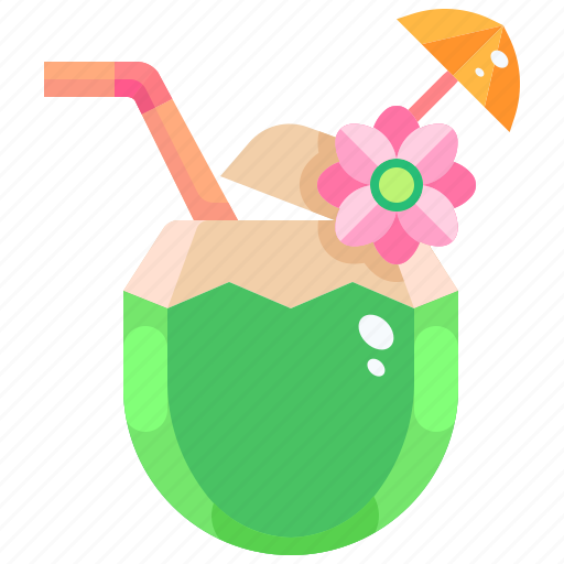 Coconut, coconuts, drink, tropical, water icon - Download on Iconfinder