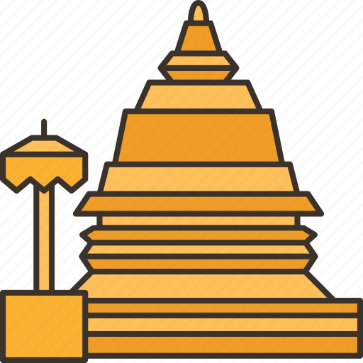 Doi, suthep, pagoda, thailand, buddhism icon - Download on Iconfinder