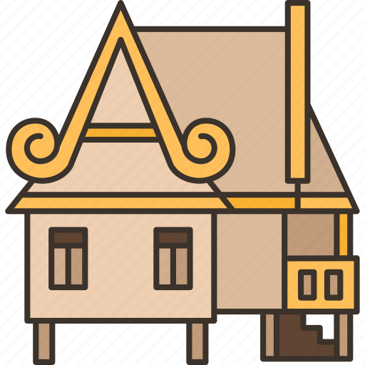 House, thai, architecture, design, heritage icon - Download on Iconfinder