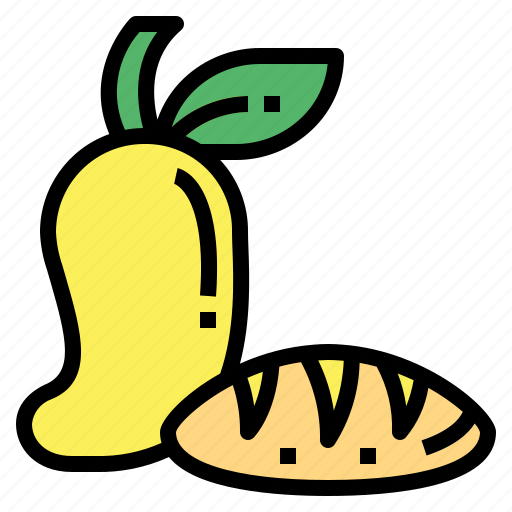 Fruit, mango, organic, vegan icon - Download on Iconfinder