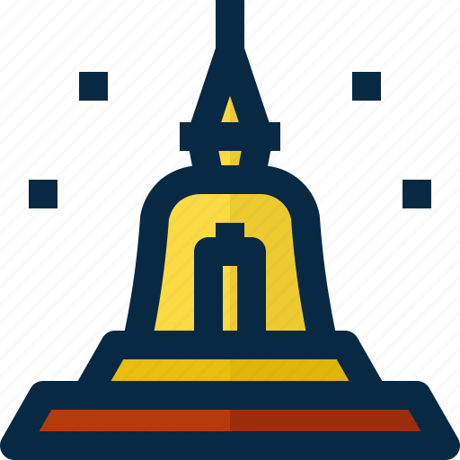 Architecture, pagoda, religion, temple, thailand, wat, worship icon - Download on Iconfinder