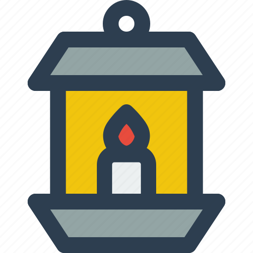 Lantern, light, lamp, candle icon - Download on Iconfinder