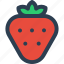 strawberry, food, fruit, healthy 