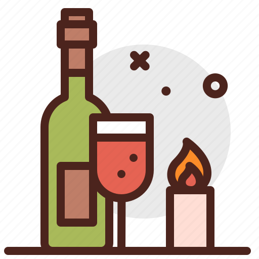 Drink, candle, holiday, family, celebration icon - Download on Iconfinder