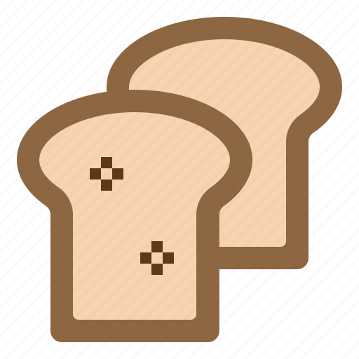 Bread, breakfast, loaf, toast icon - Download on Iconfinder