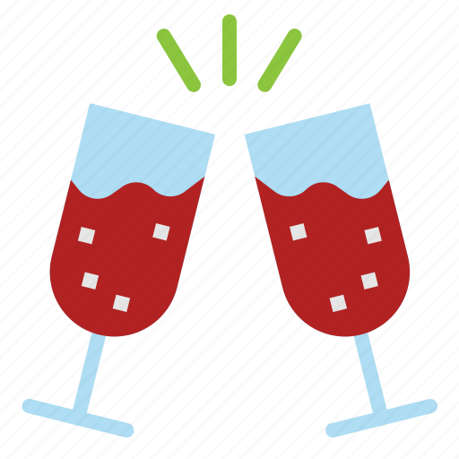 Celebration, cheers, drink, party, wine icon - Download on Iconfinder